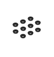 Rondelles alu noires 3x9x1.0mm (10) - XRAY - 303118-K