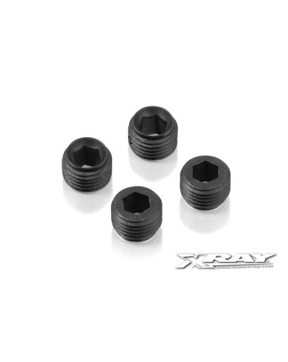COMPOSITE ADJUSTING NUT M10x1 WITH BALL CUP (4) - 337253 - XRAY