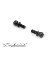 BALL END 4.9MM WITH THREAD 6MM (2) - 362650 - XRAY