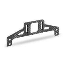 X1'20 GRAPHITE REAR WING MOUNT 2.5MM - 373051 - XRAY