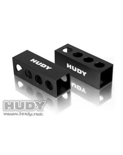 CHASSIS DROOP GAUGE SUPPORT BLOCKS 30MM FOR 1/8 OFF-ROAD - LW (2) - 1