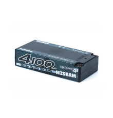 Lipo Battery HV LCG Shorty Graphene 4100mAh 7.6V - NOSRAM - 999650