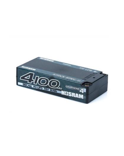 Lipo Battery HV LCG Shorty Graphene 4100mAh 7.6V - NOSRAM - 999650