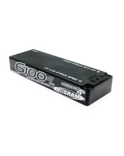 Lipo Battery HV LCG Graphene 6100mAh 7.6V - NOSRAM - 999655