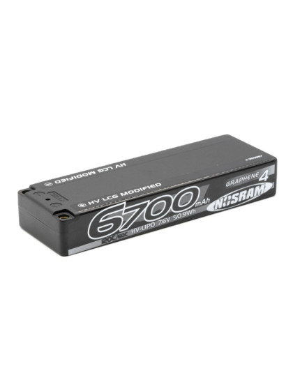 Lipo Battery HV LCG Graphene 6700mAh 7.6V - NOSRAM - 999657