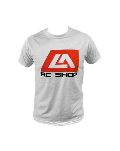 T-Shirt LA RC Shop blanc taille L - LA RC SHOP - LA-001L