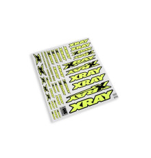 XRAY STICKER FOR BODY - NEON YELLOW - 397315 - XRAY