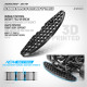 "X4 RUBBER BUMPER 3D WITH INNER ""H"" PROFILE - XRAY - 301233"