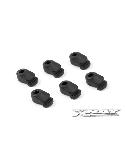 COMPOSITE CHASSIS WEIGHT HOLDER (6) - 331280 - XRAY